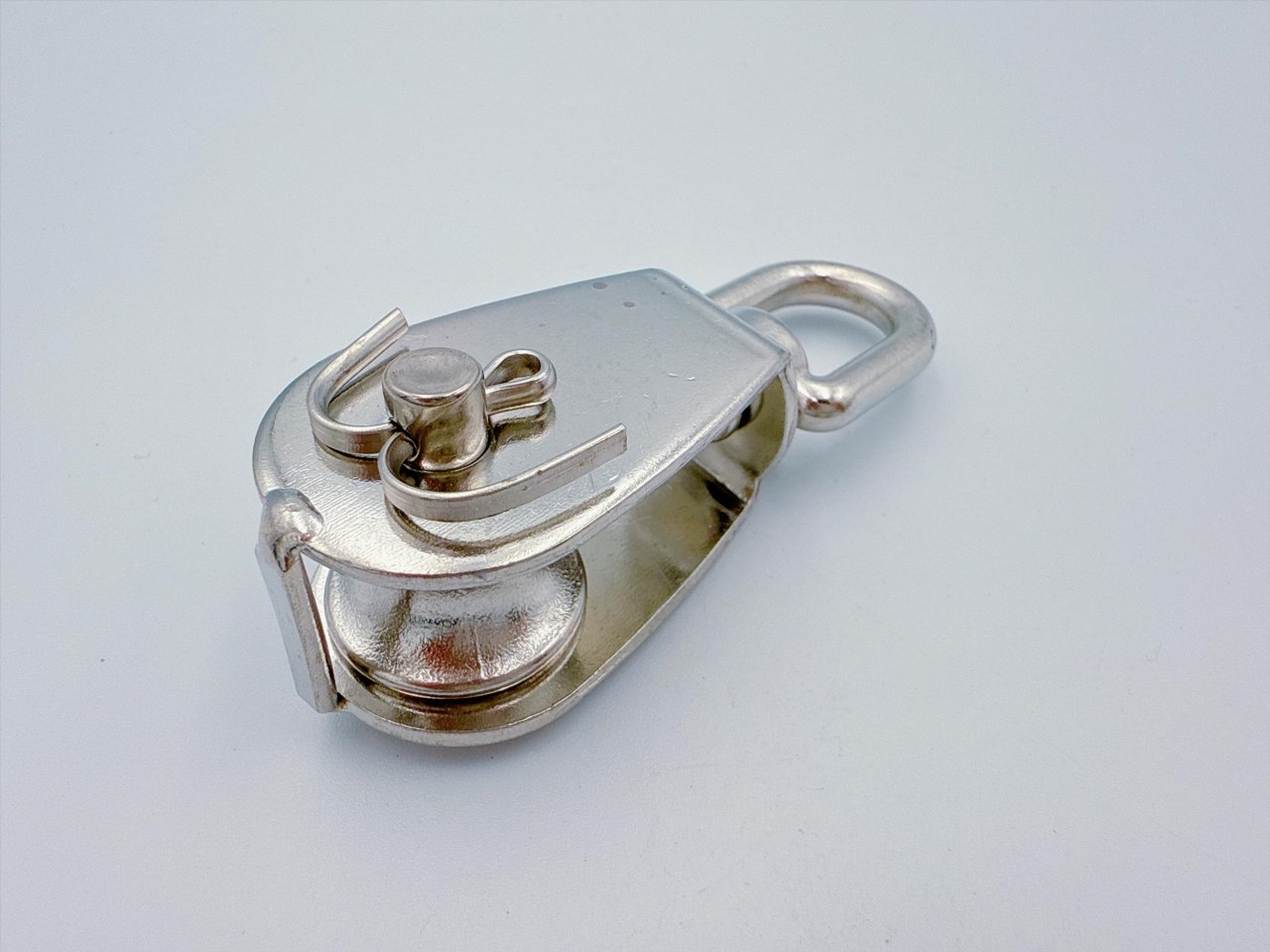 K314不鏽鋼單輪豆滑車(插銷)