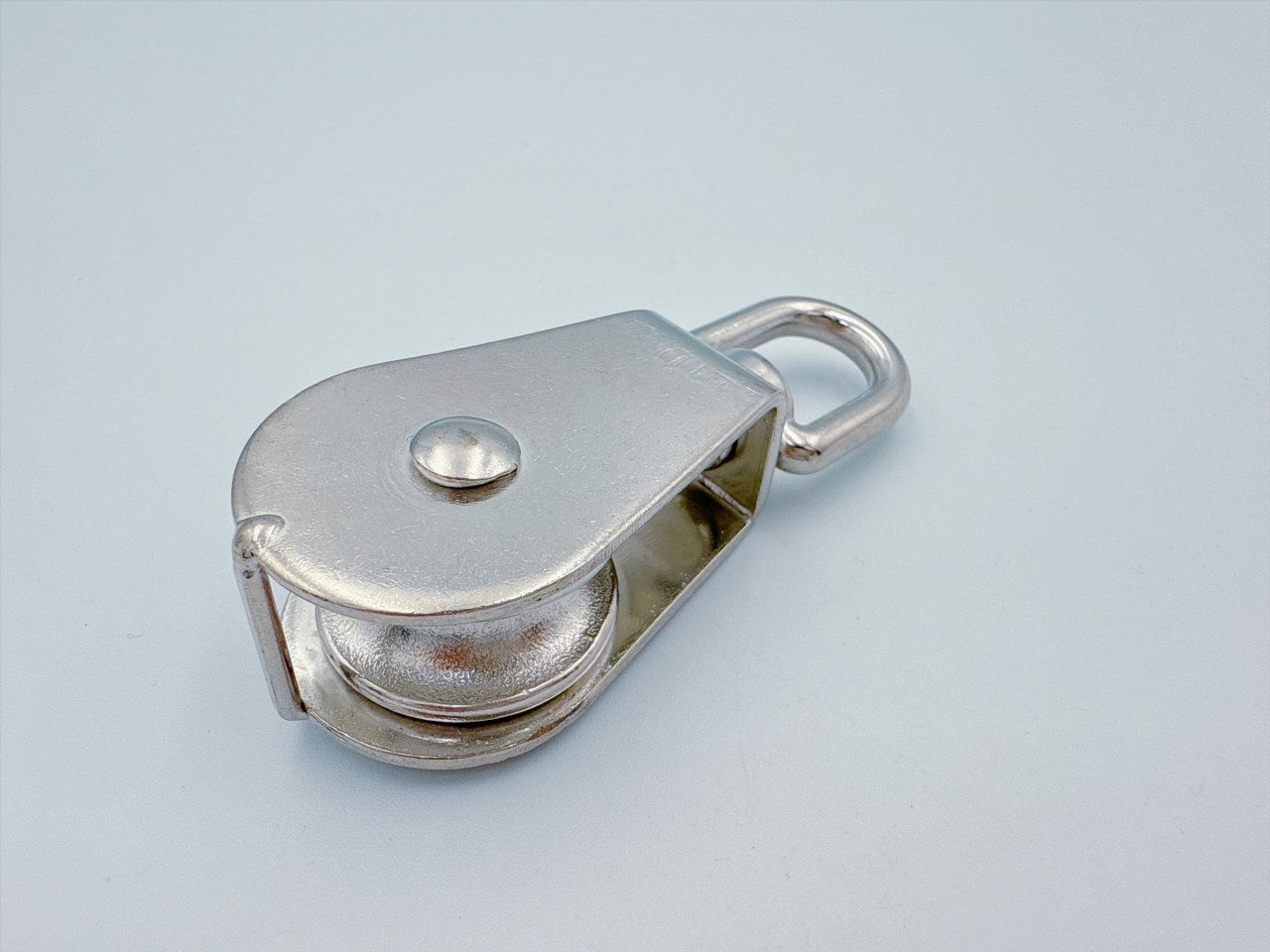 K314不鏽鋼單輪豆滑車(鉚釘)