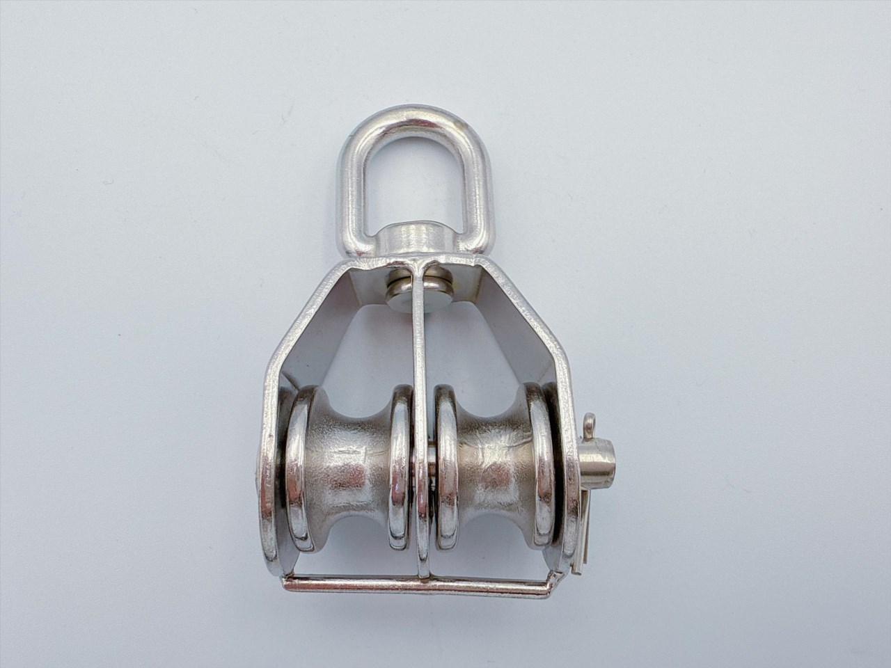 K315不鏽鋼雙輪豆滑車(插銷)