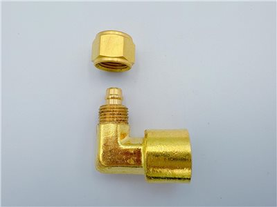 尼龍管接頭-90°內牙PU接頭