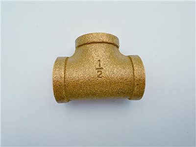 銅內牙三通(鉋)